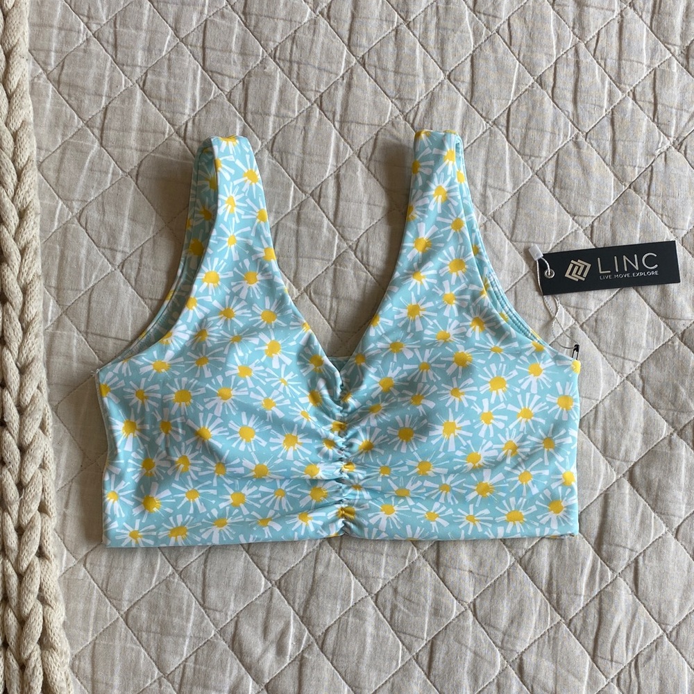 LINC Active Luxe-Ditsy Sports Bra
